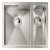 Abode AW5011-2 MX 1.5B Sink RHHB Stainless Steel