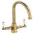 Abode AT1028 Ludlow Dual Lvr C-Tap Brs