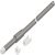 MXP Round Rail Set 500mm Grey/Silver