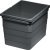 One2Five+Seven Bin 153x230x310mm Dk Grey