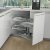 Hafele SO Corner 800mm RH Wht/Chrome