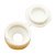 Cover Caps D12.6mm Hinged for Screws Wht