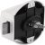 PushButton Lock BS25mm Plastic White