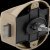 PushButton Lock BS25mm Plastic MN Lacq