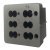 NPS P600 Spacer UH 25mm Plastic Stn