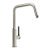 Abode AT2085 Hex Sgl Lvr U-Tap Brs B.Nickel