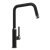 Abode AT2086 Hex Sgl Lvr U-Tap Brs M.Black