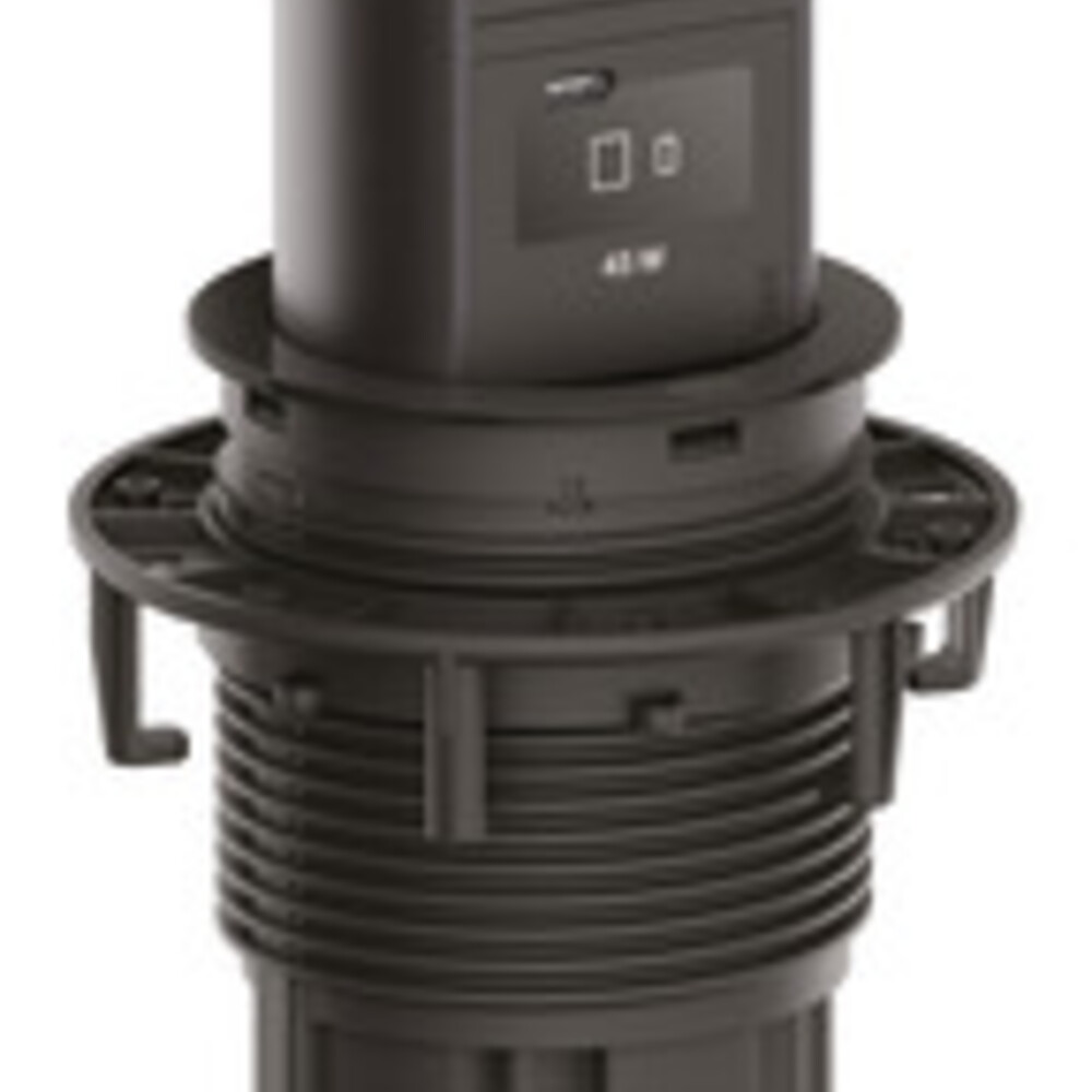 BachM Elevator 2 Sckt OL 1xUK,USB C,Qi2