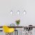 Eglo Rocamar 3 Plastic L780 3x40W E27 Chrome/Clr
