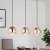 Eglo Rocamar 3 Plastic L780 3x40W E27 Copper/Clr