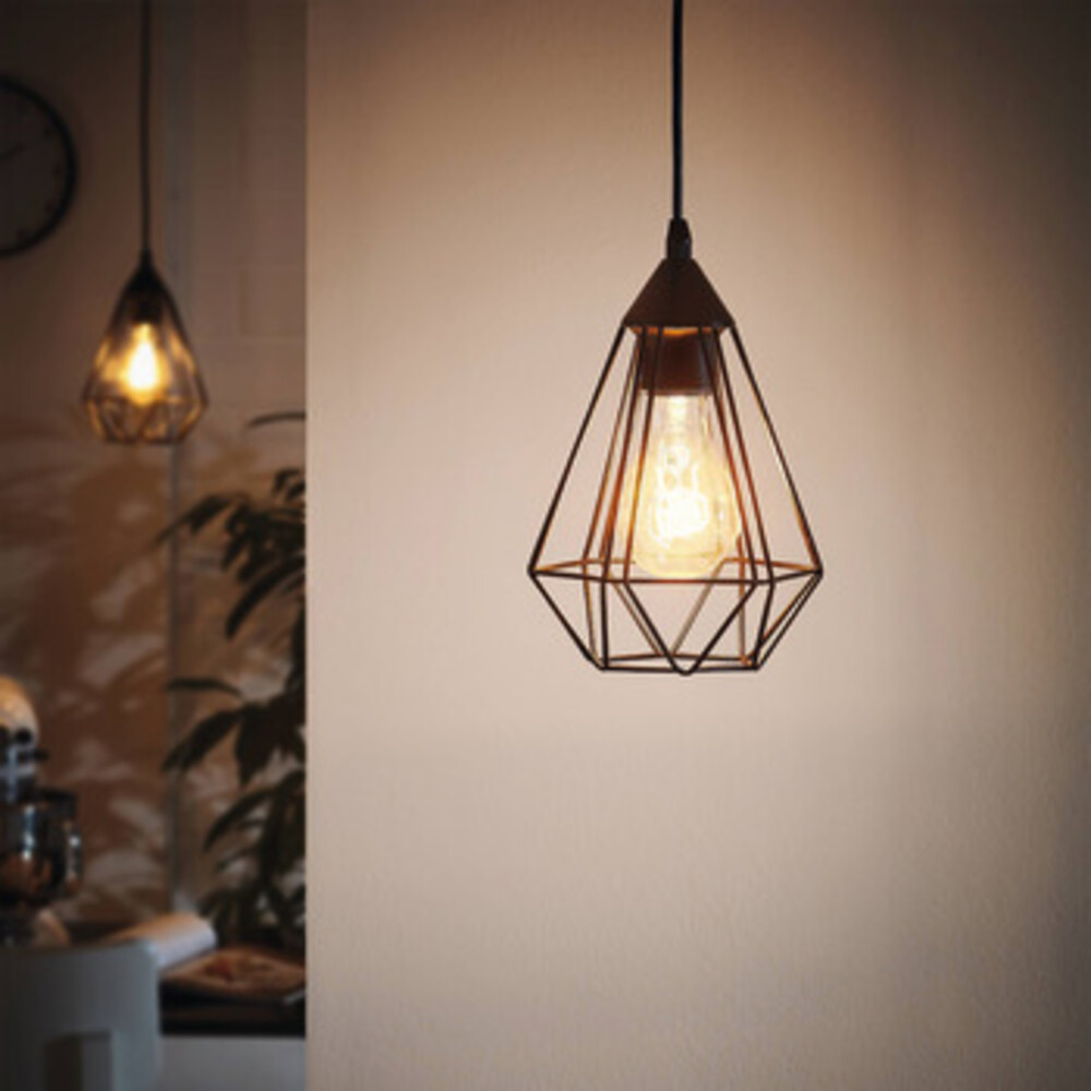 Eglo Tarbes Plastic D175 1x60W E27 Black