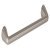 Scallop Pull Handle Zinc Alloy Titanium Eff 160mmcc