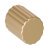 Scallop Round Knob Zinc Alloy Mt.Brs Eff D21x28mm