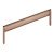 Brooklyn Pull Handle Aluminium Brsh Brz 320mm Fixing Centres