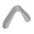 Dropp Knob Aluminium Brsh Nickel 64mm Fixing Centres