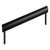 Moon Pull Handle Aluminium Brsh Black 320mm Fixing Centres