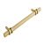 Barchester Pull Handle Dbl Iron SB 320mm Fixing Centres
