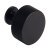 Longham Knob Steel M.Black D30x30mm