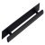Longham Pull Handle+BP Steel M.Black 320mm Fixing Centres