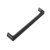 Aqua Pull Handle Zinc Alloy Matte Black 160mm Fixing Centres