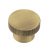 Thaxted Knob Brs Antique Brs D40x25mm