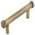 Thaxted Pull Handle Brs Antique Brs 96mm Fixing Centres