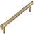 Thaxted Pull Handle Brs Antique Brs 224mm Fixing Centres