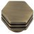 Nile Knob Brs Antique Brs D40x25mm