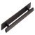 Langham Pull Handle+Plt Brs Antique 320mm Fixing Centres