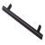 Puma Bar Handle Steel Matte Black D12mm 160mm Fixing Centres