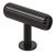 Rille T Handle Aluminium Bru Black D20/15x55x38.5mm