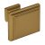 Palladium Knob Zinc Alloy Gld Chpg 32x32x25mm