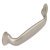 Logan D Pull Handle Zinc Alloy Stainless Steel Effect 96mm Fixing Centres
