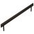 Pencil Pull Handle Steel Matte Black 320mm Fixing Centres