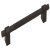 Salzano Pull Handle Aluminium Matte Black 160mm Fixing Centres