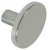 Como Knob Zinc Alloy Polished Chrome D41x25mm
