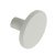 Como Knob Zinc Alloy Matte White D41x25mm
