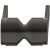 Omnia Pull Handle Zinc Alloy Matte Black 160mm Fixing Centres