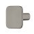 Ashton Knob Zinc Alloy Graphite Col 27x28mm