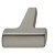 Conica Knob Zinc Alloy Graphite Col 47x32mm