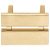 Split Pull Handle Zinc Alloy Bru Gld Col 128mm Fixing Centres