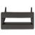 Inverto Pull Handle Zinc Alloy Matte Black 192mm Fixing Centres