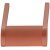 Amberley Pull Handle Zinc Alloy/Al Copper Red 160mm Fixing Centres
