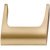 Onega Pull Handle Zinc Alloy Bru Gold Col 128mm Fixing Centres