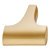 Onega T Knob Zinc Alloy Bru Gld Col 47x33mm