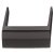 Fion Pull Handle Zinc Alloy Matte Black 160mm Fixing Centres