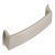 Leopold D Pull Handle Aluminium SSE 160mm Fixing Centres