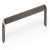 Lines D Pull Handle Zinc Alloy Grey 160mm Fixing Centres