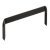 Lines D Pull Handle Zinc Alloy Matte Black 320mm Fixing Centres