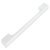 Putney Pull Handle Aluminium Polished Chrome 192mm Fixing Centres